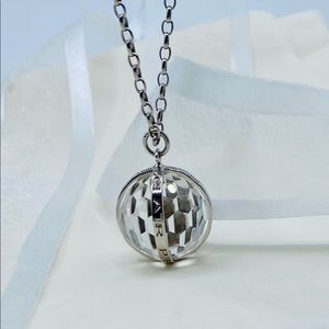 Monica Rich Kosann Silver Carpe Diem Necklace